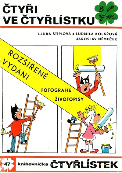 Cover of Čtyři ve Čtyřlístku
