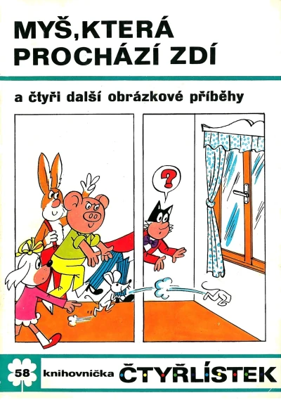 Cover of Myš, která prochází zdí