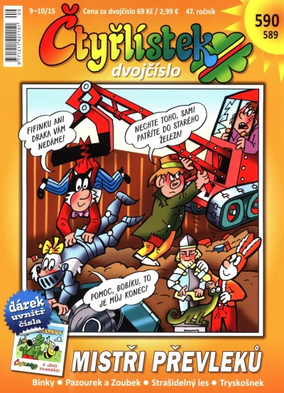 Cover of Mistři převleků - Strašidelný les