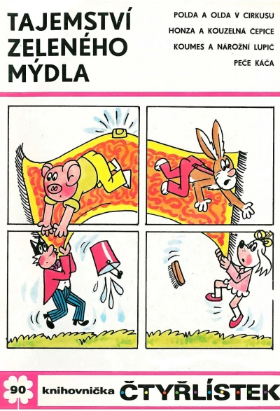 Cover of Tajemství zeleného mýdla