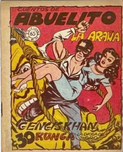 Cover of Gengis Khan / Kunga la Diosa de Oro / La Araña