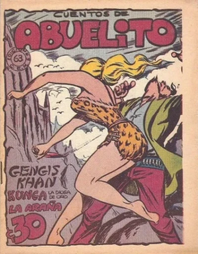 Cover of Gengis Khan / Kunga la Diosa de Oro / La Araña