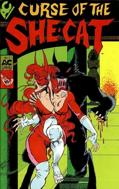 Cover of The Awesome Origins of Curse of the She-Cat