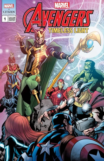 Cover of Avengers: Timeless Light