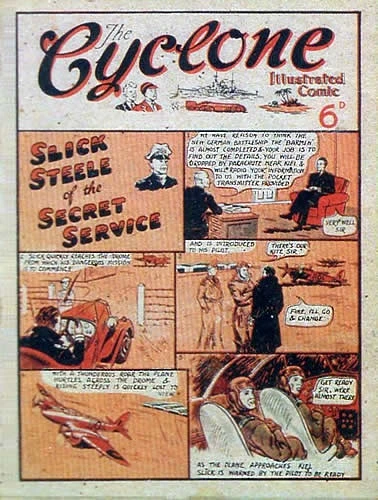 Cover of Slick Steele of the Secret Service