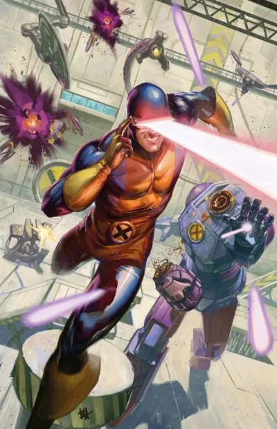 Cover of BEN HARVEY CYCLOPS VIRGIN VARIANT