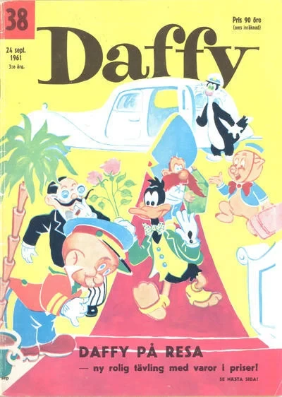 Cover of Daffy på Resa