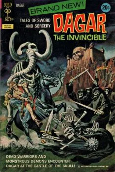 Cover of "The Sword of Dagar" and "Castle of the Skull"