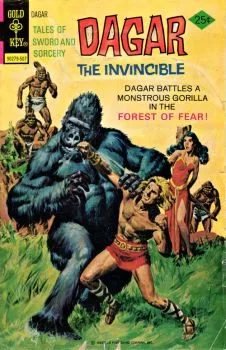 Cover of Dagar the Invincible
