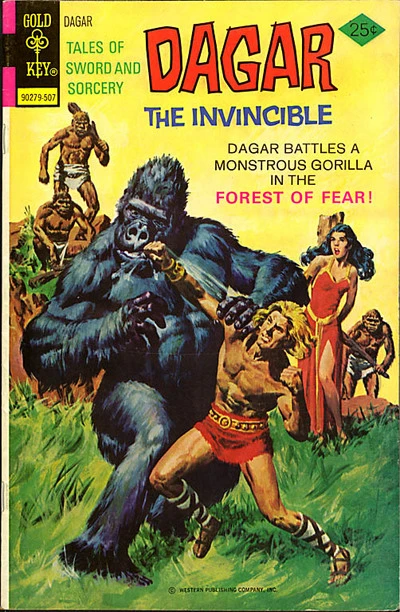 Cover of Dagar the Invincible