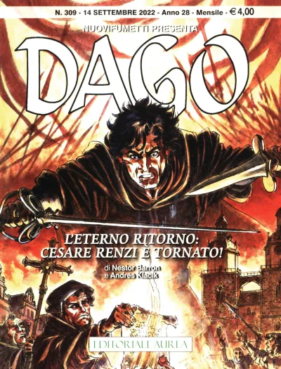 Cover of L'eterno ritorno: Cesare renzi è tornato!