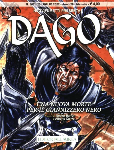 Cover of Una nuova morte per il giannizzero nero