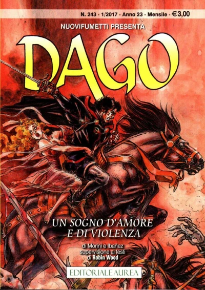 Cover of Un sogno d'amore e di violenza