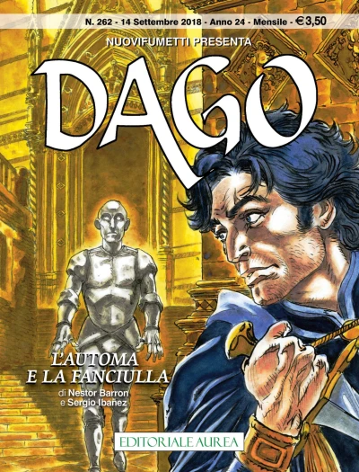 Cover of L'automa e la fanciulla