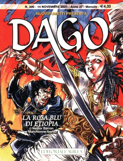 Cover of La rosa blu di Etiopia