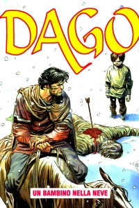 Un bambino nella neve