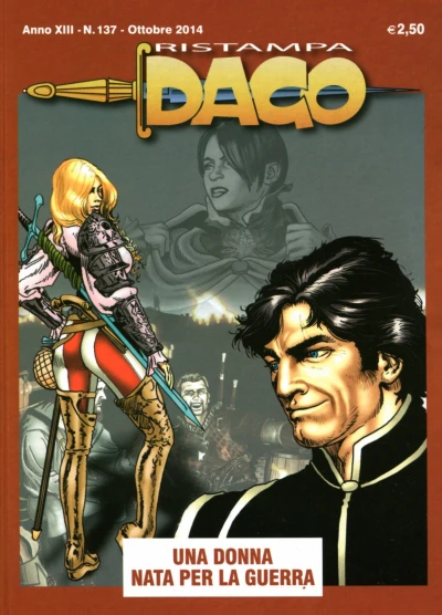 Cover of Una donna nata per la guerra