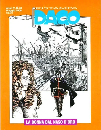 Cover of La donna dal naso d'oro