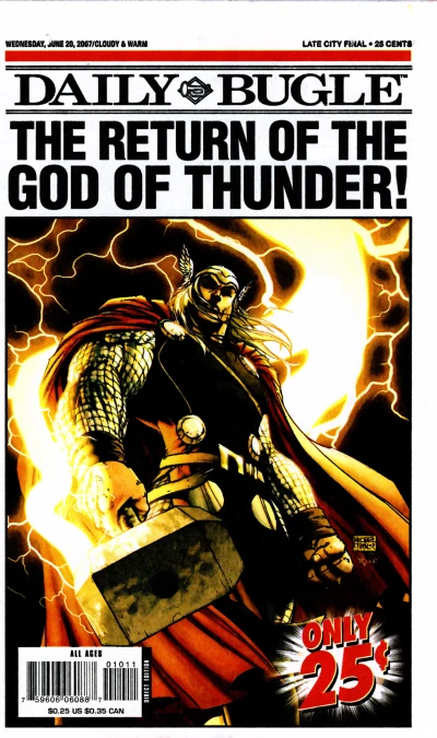 Cover of The Return of the God of Thunder!