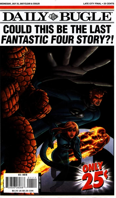Cover of Could This Be the Last Fantastic Four Story?!