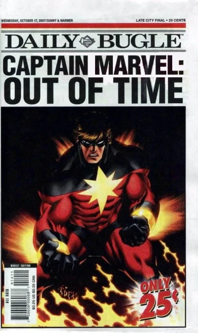 Cover of Captain Marvel: Out of Time