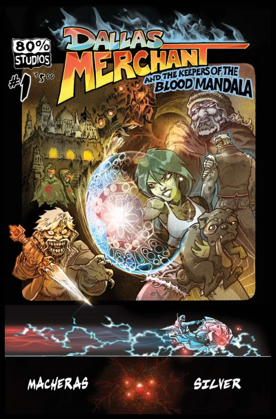 Cover of Dallas Merchant and the Keepers of the Blood Mandala: Part 1