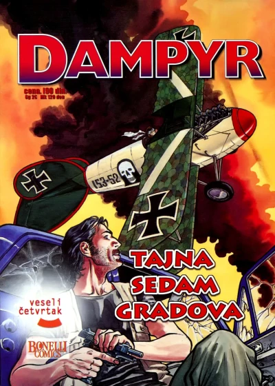 Cover of Tajna sedam gradova