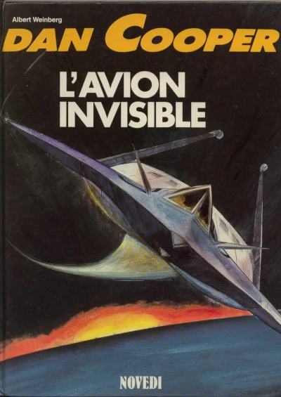 Cover of L'avion Invisible