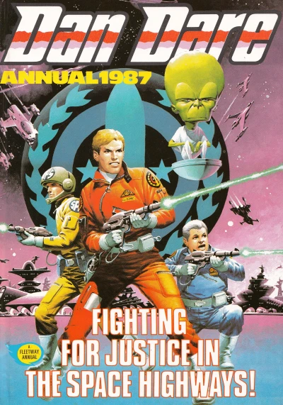 Cover of Dan Dare Annual 1987
