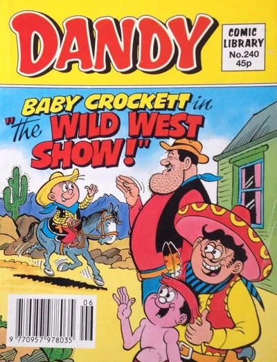 Cover of Baby Crockett in "The Wild West Show!"