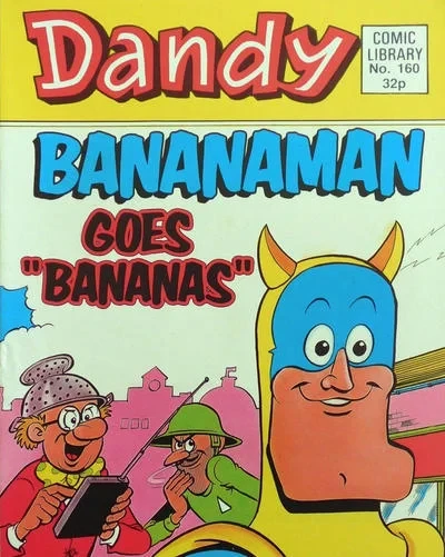 Cover of Bananaman Goes "Bananas"