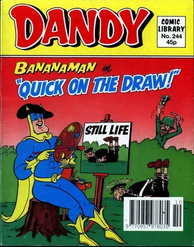 Cover of Bananaman in "Quick on the Draw!"