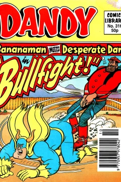 Bananaman meets Desperate Dan in Bullfight!