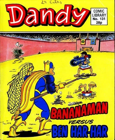 Cover of Bananaman Versus Ben Ha-Har