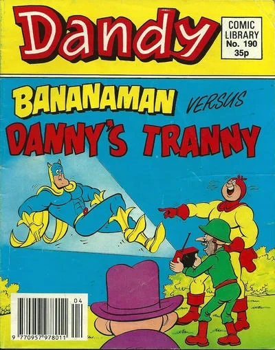 Cover of Bananaman Versus Danny's Tranny