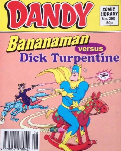 Cover of Bananaman versus Dick Turpentine