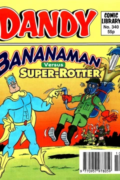 Bananaman versus Super-Rotter
