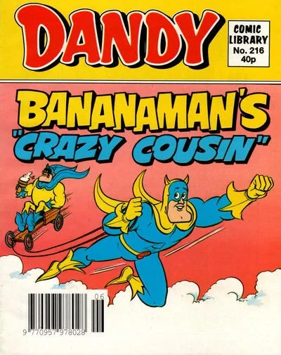 Cover of Bananaman's "Crazy Cousin"