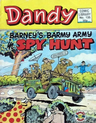 Cover of Barney's Barmy Army in Spy Hunt