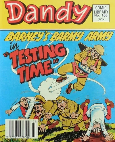 Cover of Barney's Barmy Army in "Testing Time"