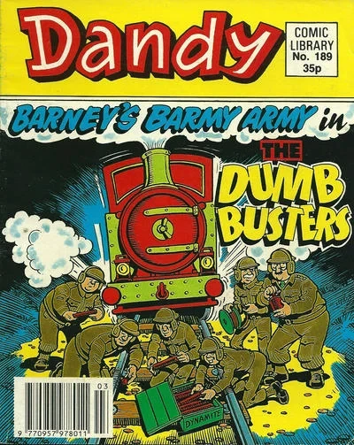 Cover of Barney's Barmy Army in The Dumb Busters