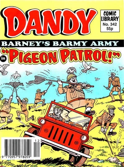 Cover of Barney's Barmy Army in "Pigeon Patrol!"