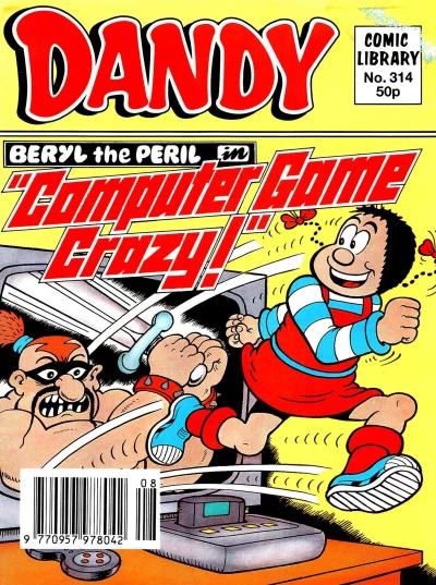 Cover of Beryl the Peril in Computer Game Crazy!