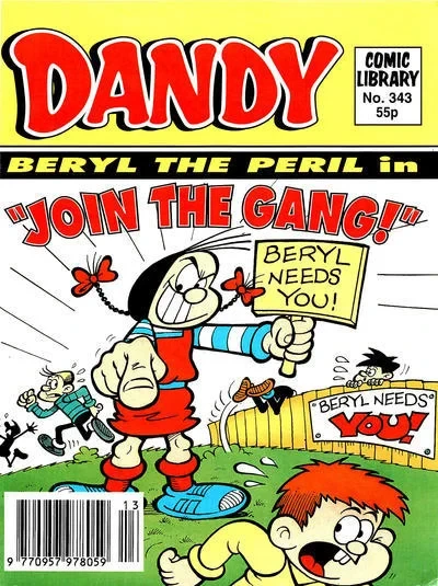 Cover of Beryl the Peril in "Join the Gang!"