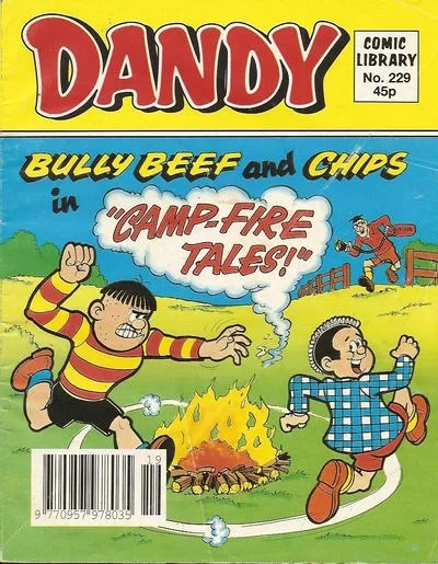 Cover of Bully Beef and Chips in "Camp-Fire Tales"
