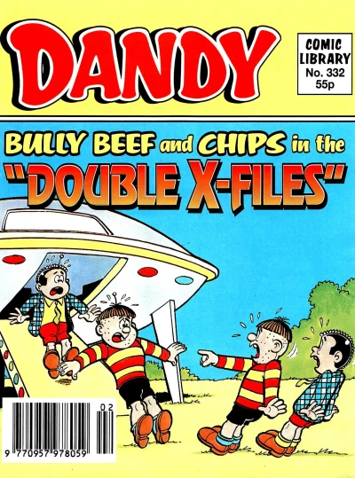 Cover of Bully Beef and Chips in the Double X-Files!