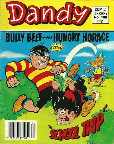 Cover of Bully Beef Meets Hungry Horace on a "School Trip"