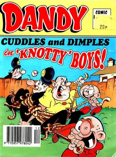 Cover of Cuddle and Dimples in 'Knotty' Boys!