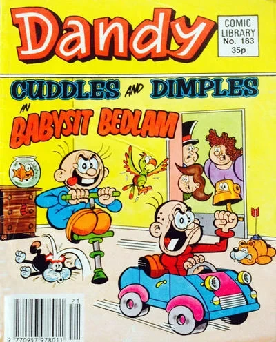 Cover of Cuddles and Dimples in Babysit Bedlam