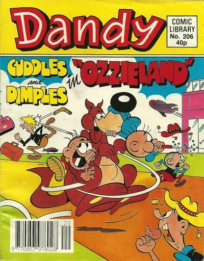 Cover of Cuddles and Dimples in "Ozzieland"